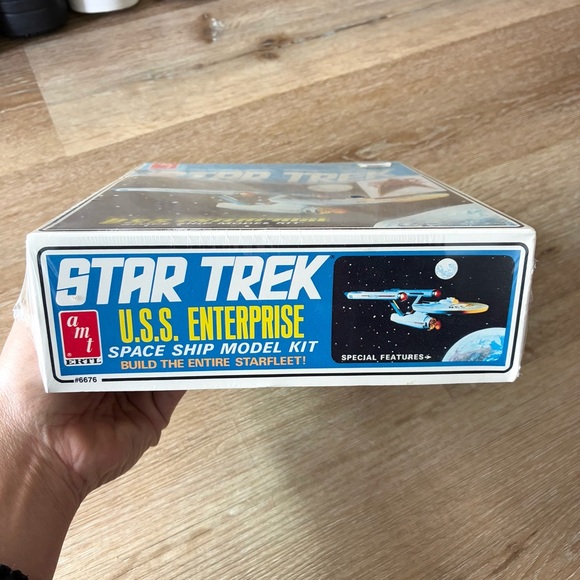 SEALED 1983 Star Trek: Original Series U.S.S. Enterprise MODEL KIT by AMT/ERTL! - Picture 6 of 16